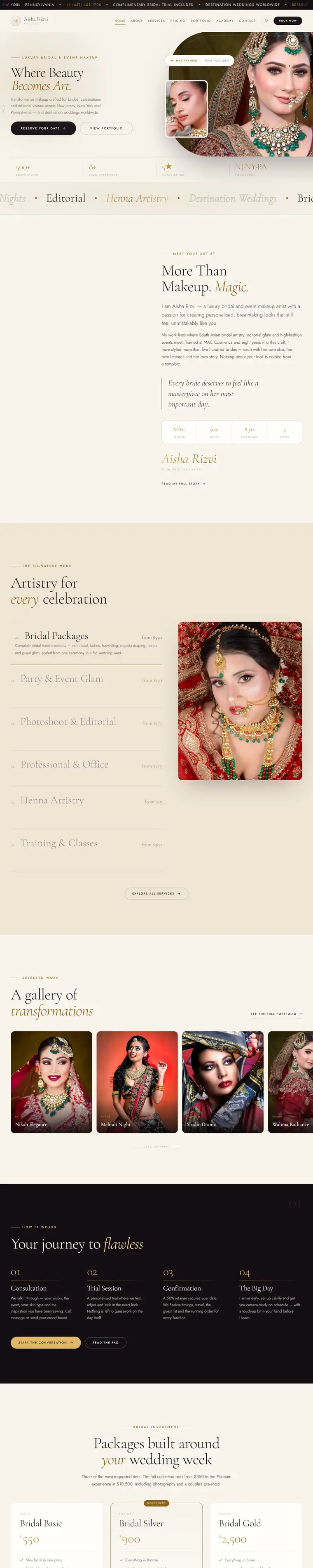 Aisha Rizvi Artistry